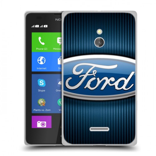 Дизайнерский силиконовый чехол для Nokia XL Ford