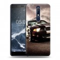 Дизайнерский пластиковый чехол для Nokia 5.1 Ford