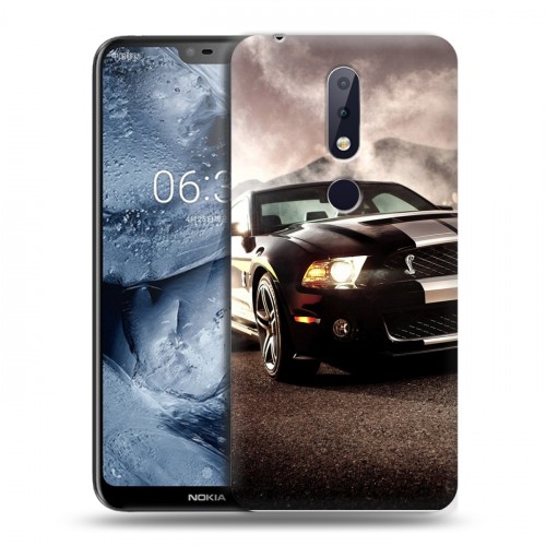 Дизайнерский пластиковый чехол для Nokia 6.1 Plus Ford