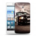 Дизайнерский пластиковый чехол для Huawei Ascend D2 Ford