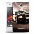 Дизайнерский пластиковый чехол для Sony Xperia E Ford