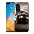 Дизайнерский пластиковый чехол для Huawei P40 Ford