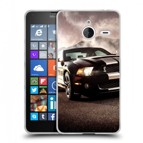 Дизайнерский пластиковый чехол для Microsoft Lumia 640 XL Ford