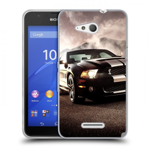 Дизайнерский пластиковый чехол для Sony Xperia E4g Ford