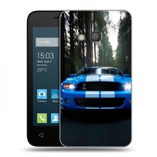 Дизайнерский силиконовый чехол для Alcatel One Touch Pixi 4 (4) Ford