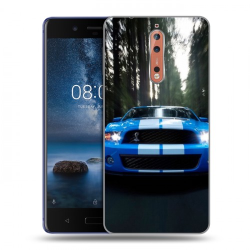 Дизайнерский пластиковый чехол для Nokia 8 Ford