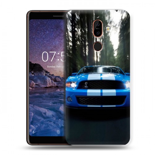 Дизайнерский пластиковый чехол для Nokia 7 Plus Ford