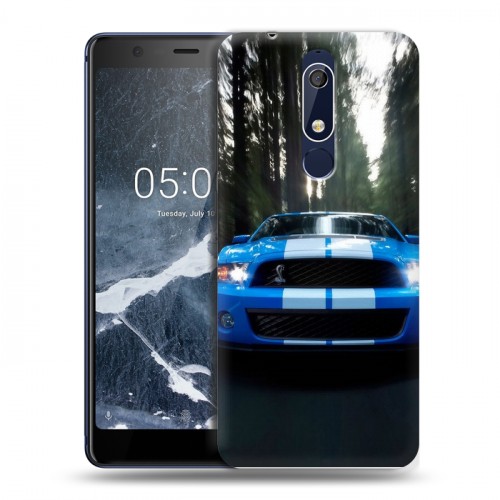 Дизайнерский пластиковый чехол для Nokia 5.1 Ford