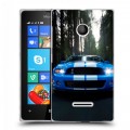 Дизайнерский пластиковый чехол для Microsoft Lumia 435 Ford