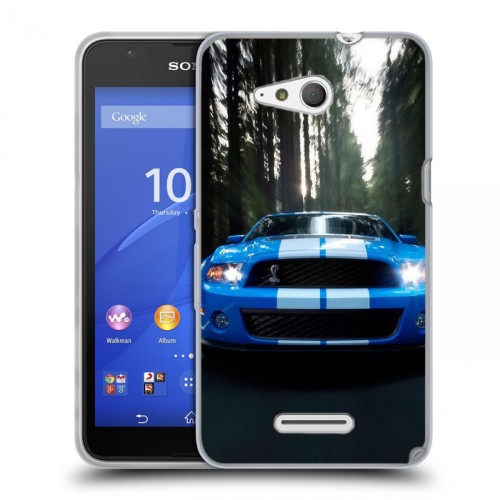 Дизайнерский пластиковый чехол для Sony Xperia E4g Ford