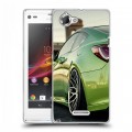 Дизайнерский пластиковый чехол для Sony Xperia L Hyundai