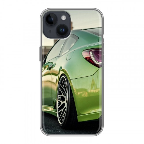 Дизайнерский пластиковый чехол для Iphone 14 Hyundai