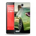 Дизайнерский силиконовый чехол для Xiaomi RedMi Note Hyundai