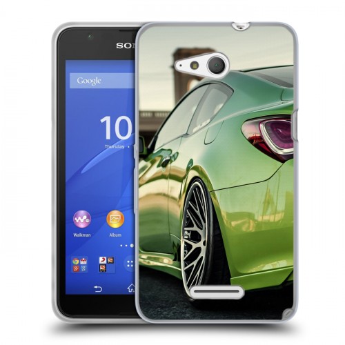 Дизайнерский пластиковый чехол для Sony Xperia E4g Hyundai