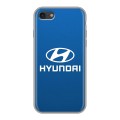 Дизайнерский силиконовый чехол для Iphone 7 Hyundai