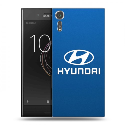 Дизайнерский пластиковый чехол для Sony Xperia XZs Hyundai