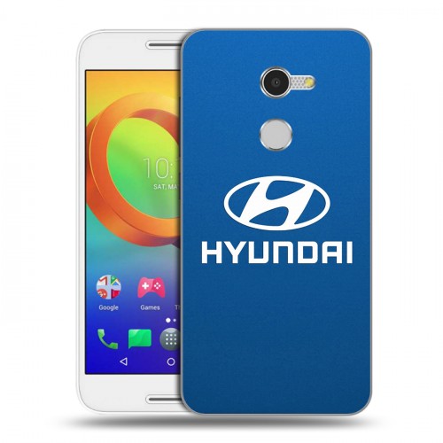 Дизайнерский силиконовый чехол для Alcatel A3 Hyundai