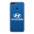 Дизайнерский силиконовый чехол для Huawei P Smart Hyundai