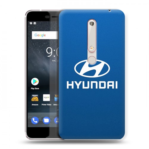 Дизайнерский пластиковый чехол для Nokia 6 (2018) Hyundai