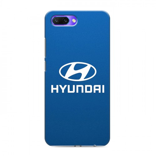 Дизайнерский силиконовый с усиленными углами чехол для Huawei Honor 10 Hyundai