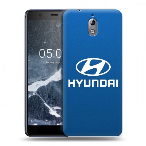 Дизайнерский силиконовый чехол для Nokia 3.1 Hyundai