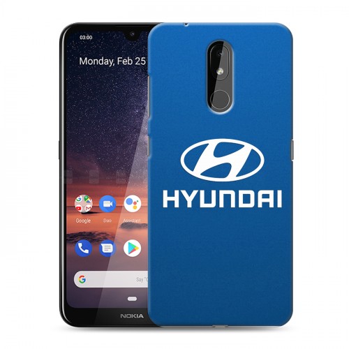 Дизайнерский силиконовый чехол для Nokia 3.2 Hyundai