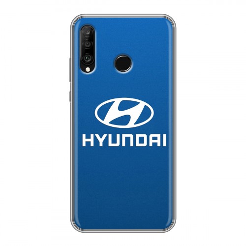 Дизайнерский силиконовый чехол для Huawei P30 Lite Hyundai