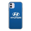 Дизайнерский силиконовый чехол для Iphone 11 Hyundai