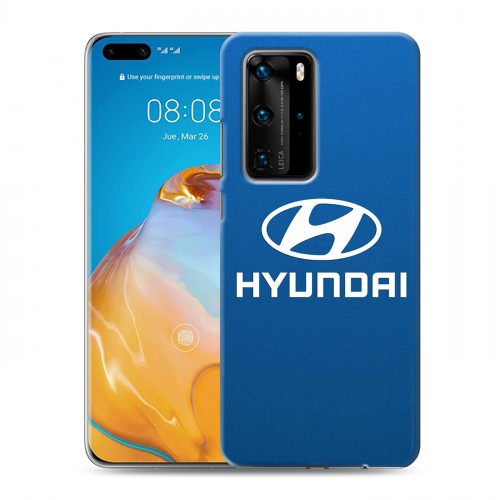 Дизайнерский пластиковый чехол для Huawei P40 Pro Hyundai