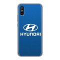 Дизайнерский силиконовый чехол для Xiaomi RedMi 9A Hyundai