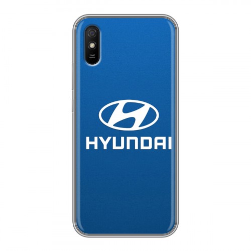 Дизайнерский силиконовый чехол для Xiaomi RedMi 9A Hyundai