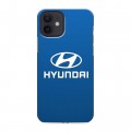 Дизайнерский силиконовый чехол для Iphone 12 Hyundai