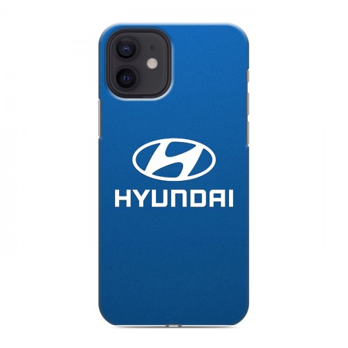 Дизайнерский силиконовый чехол для Iphone 12 Hyundai