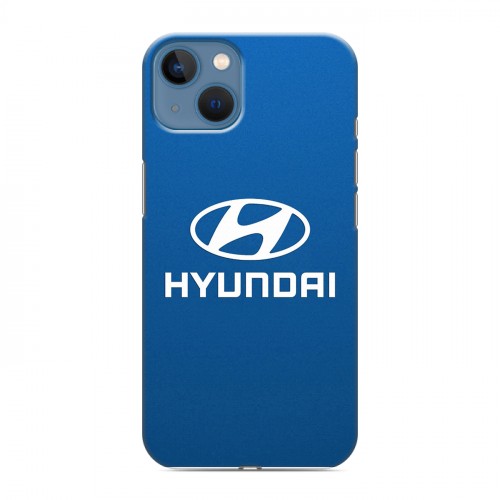 Дизайнерский силиконовый чехол для Iphone 13 Hyundai