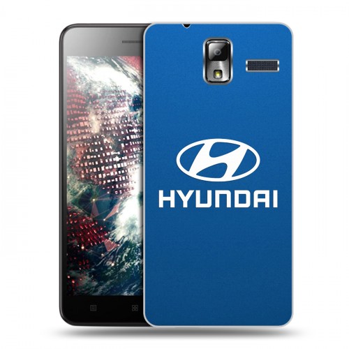 Дизайнерский силиконовый чехол для Lenovo S580 Ideaphone Hyundai