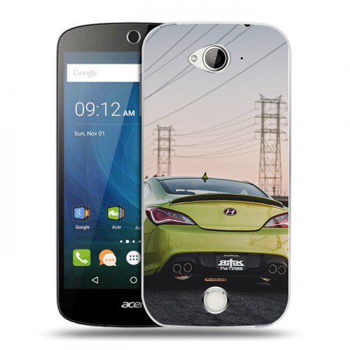 Дизайнерский силиконовый чехол для Acer Liquid Z530 Hyundai