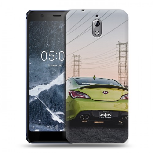 Дизайнерский силиконовый чехол для Nokia 3.1 Hyundai