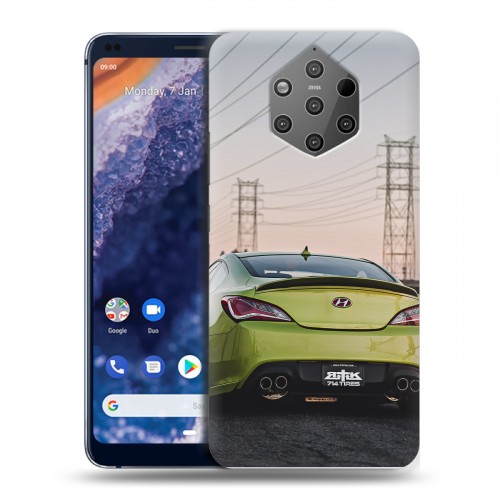 Дизайнерский силиконовый чехол для Nokia 9 PureView Hyundai