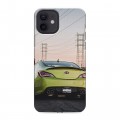 Дизайнерский силиконовый чехол для Iphone 12 Hyundai