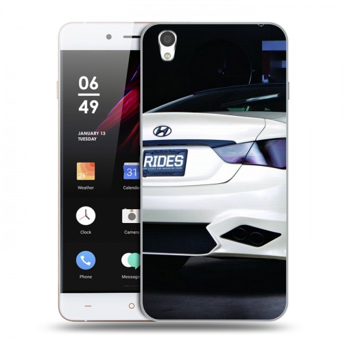 Дизайнерский пластиковый чехол для OnePlus X Hyundai