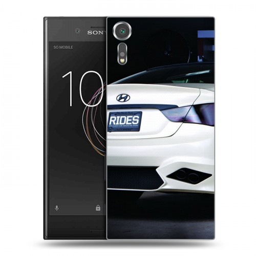 Дизайнерский пластиковый чехол для Sony Xperia XZs Hyundai