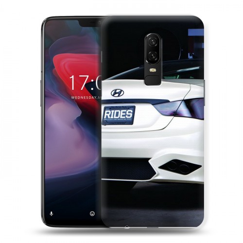 Дизайнерский пластиковый чехол для OnePlus 6 Hyundai