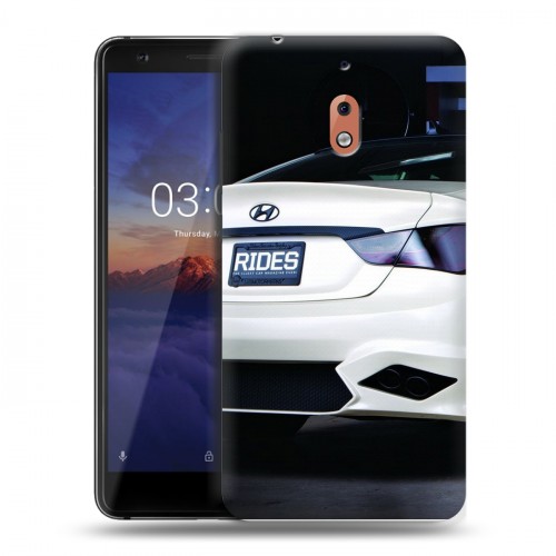 Дизайнерский силиконовый чехол для Nokia 2.1 Hyundai