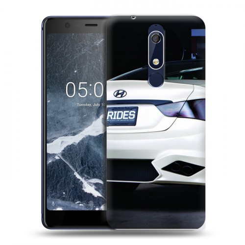 Дизайнерский пластиковый чехол для Nokia 5.1 Hyundai