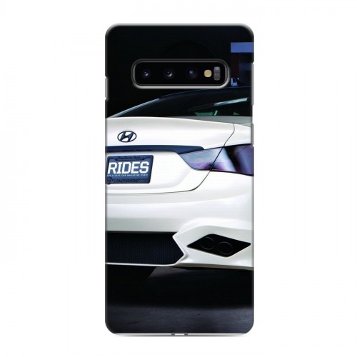 Дизайнерский силиконовый чехол для Samsung Galaxy S10 Hyundai