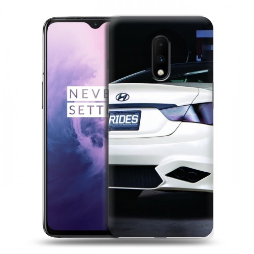 Дизайнерский пластиковый чехол для OnePlus 7 Hyundai