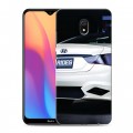 Дизайнерский силиконовый с усиленными углами чехол для Xiaomi RedMi 8A Hyundai