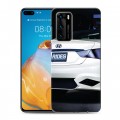 Дизайнерский пластиковый чехол для Huawei P40 Hyundai