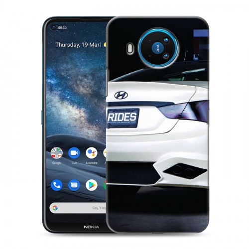 Дизайнерский силиконовый чехол для Nokia 8.3 Hyundai