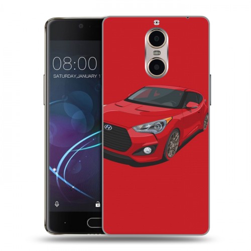 Дизайнерский силиконовый чехол для Doogee Shoot 1 Hyundai